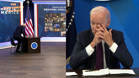 Twilight Zone: Biden is back to his pointless theatrical stage meetings.