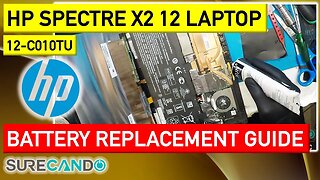 Power Up Your HP Spectre x2 12-c010tu_ Battery Replacement Tutorial