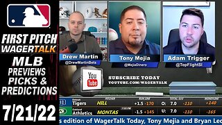 MLB Picks, Predictions and Odds | First Pitch Daily Baseball Betting Preview | July 21