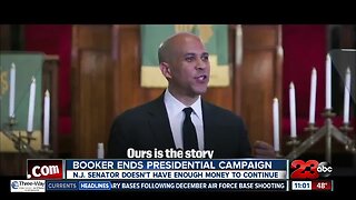 Cory Booker ends presidential campaign