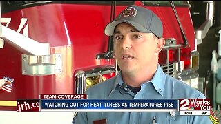 Watching out for heat illness as temperatures rise