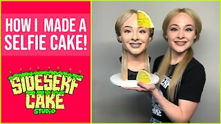Incredibly talented artist makes a selfie cake
