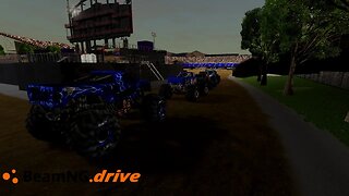 BeamNG.Drive Monster Jam| 16 Truck Racing & Freestyle | Jam Championship Series 2023 Full Round 3