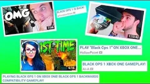 I'M CONFUSED - Backwards Compatible Black Ops 1 Hype