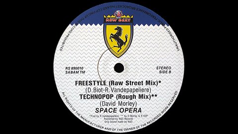 Space Opera - Freestyle (Raw Street Mix)