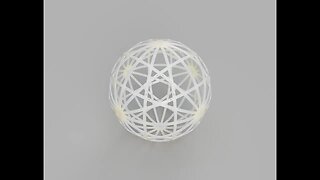 Bounce Frame Ring Sphere (3D Printable)