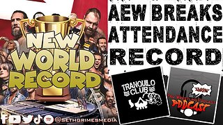 AEW Sets ALL TIME RECORD Attendance All In London Wembley | Clip from Pro Wrestling Podcast Podcast