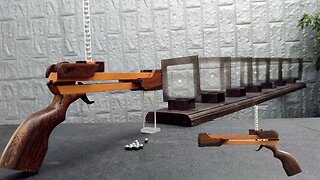 Best DIY slingshot | New set of pistols for auto-loading | Wood Art TG