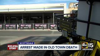 Man arrested after woman found dead in Old Town Scottsdale in February