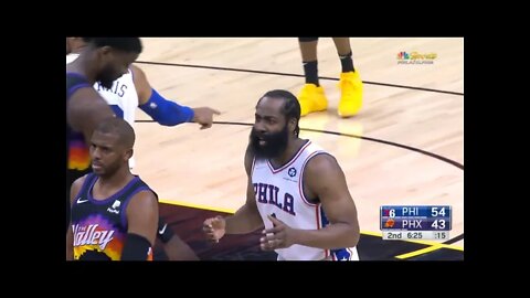 James Harden refuses to handshake with CP3 after Suns defeated them.