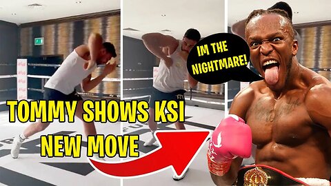 TOMMY SHOWS KSI NEW ELBOW MOVE FOR UPCOMING FIGHT!