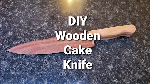 DIY: Wooden Cake Knife