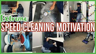 *NEW* EXTREME SPEED CLEANING MOTIVATION 💋 2021 | CLEANING MY ENTIRE APARTMENT | ez tingz