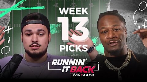 Pac and Zach: Week 13 NFL Picks, Predictions, & Best Bets with Adam ‘Pacman’ Jones & Mystic Zach