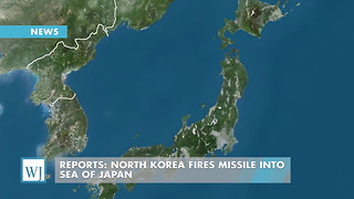 Reports: North Korea Fires Missile Into Sea Of Japan