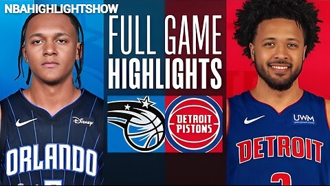 Orlando Magic vs Detroit Pistons Full Game Highlights | Feb 4 | 2024 NBA Season