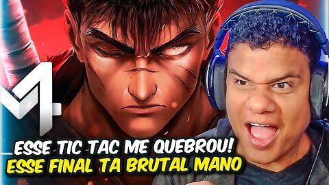 REAGINDO a GUTS (Berserk) - PERDI TUDO | M4rkim | React Anime Pro