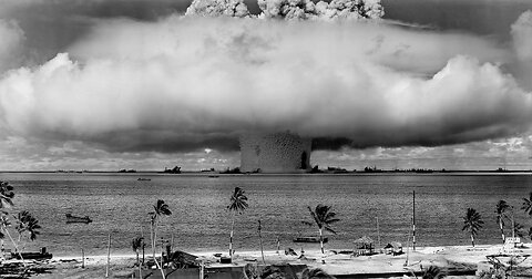 Nuclear Bomb explosion -150 meter underwater