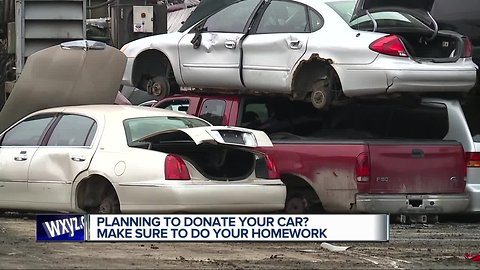 Planning to donate your car? Make sure to do your homework