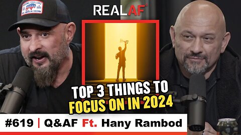 Unlocking Secrets of Personal Growth with 24x Olympia Winning Coach Hany Rambod - Ep 619 Q&AF