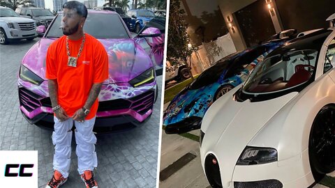 Anuel AA's ANIME Fleet Of Cars