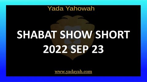 Shabat Show Short 2022 Sep 23