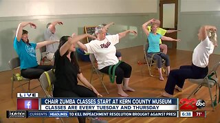 New Chair Yoga Classes at Kern County Museum