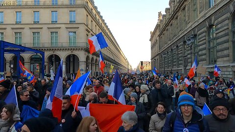 Manifestation place des Victoires à Paris le 17/12/2022 - Cortège national de la résistance - 4