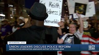 Union leaders discuss police reform