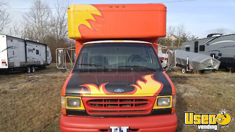 Barely Used Ford E350 Box Truck Mobile Kitchen Unit | Ready to Go Food Truck for Sale in Ohio
