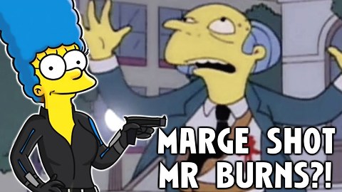 Did Marge Actually Shoot Mr Burns? | Simpsons Theories