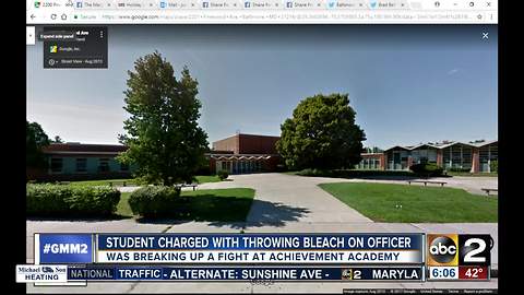 School fight sends officer and hall monitor to hospital after student throws bleach