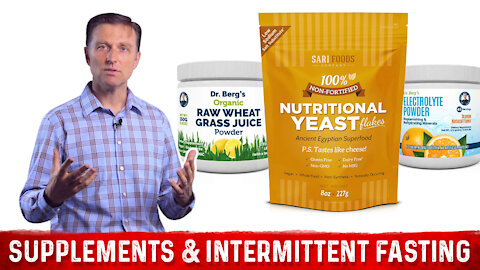 Dr.Berg Recommended Supplements for Intermittent Fasting