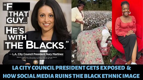 Nury Martinez EXPOSED - Social Media Lowers African Americans Ethnic Image