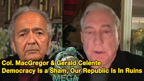 Col. MacGregor & Gerald Celente: Democracy Is a Sham, Our Republic Is In Ruins -- SO 1933, SO 2024