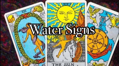 Water Signs ~Cancer ~ Pisces~ Scorpio 🔮