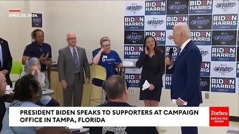 Biden: 'I Used To Drive An 18-Wheeler'