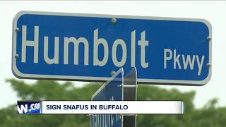 Misspelled street sign raises questions