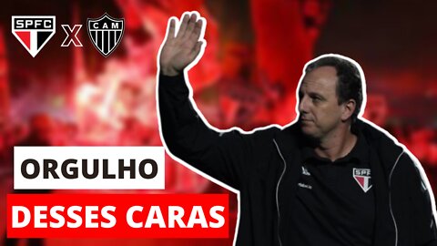 🚨OLHA ISSO 👉Rogério Ceni se diz que se diz orgulhoso do São Paulo contra o Atlético-MG