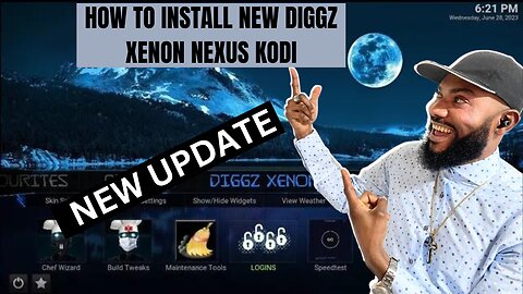 HOW TO INSTALL NEW DIGGZ XENON NEXUS KODI BUILD 2023