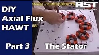 Build A DIY Axial Flux Wind Turbine Pt 3: The Stator