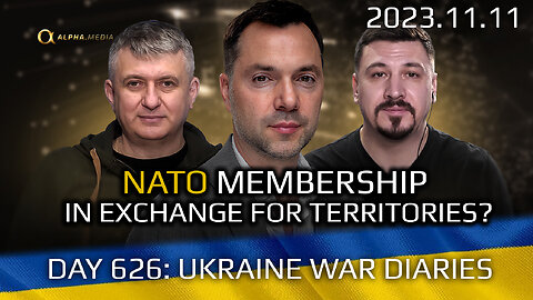 War Day 626: NATO in Exchange for Territories?