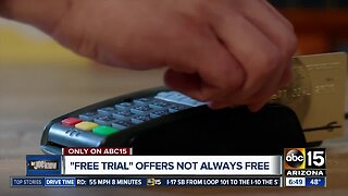 'Free trials' aren't always free