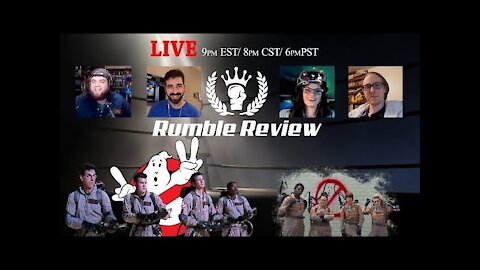 #RumbleReview with the #core4! Ghostbusters 1,2 and 2016 reboot. Who you gonna call??