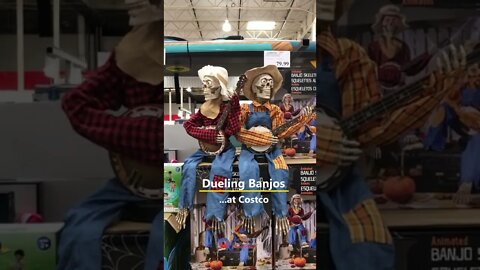 Dueling Banjo Skeletons at Costco