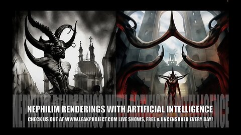 Rendering the Nephilim with A.I. Look !