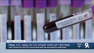 Pima Co. Health to start pop-up testing