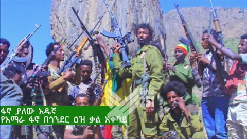 የአማራ ፋኖ በጎንደር ዕዝ ቃል አቀባይ የሆነው ፋኖ ያለው አዱኛ ከሰሞኑ የነበሩ የግንባር መረጃዎችን አጋርቷል