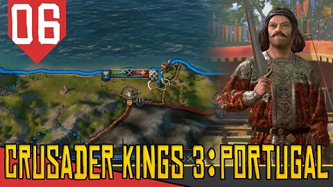 TURISTANDO e DEFENDENDO O REI - Crusader Kings 3 Tours & Tournaments #06 [Gameplay PT-BR]