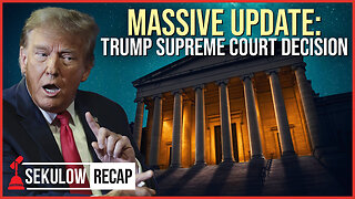 TRUMP IMMUNITY: Latest UPDATE on Supreme Court Appeal | SEKULOW
